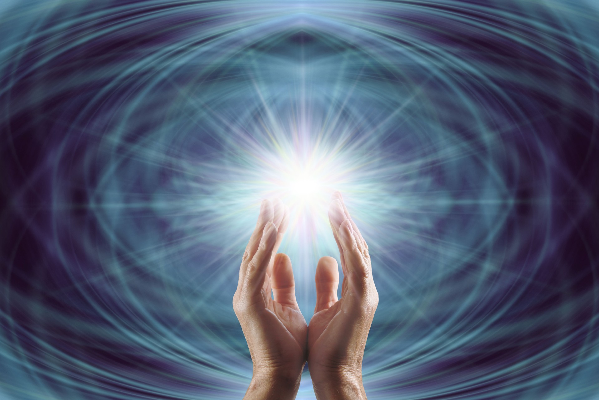 Reiki master working with Starlight Healing Energy